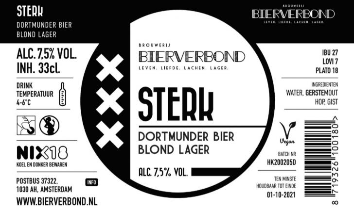Sterk Speciaalbier van Brouwerij Bierverbond